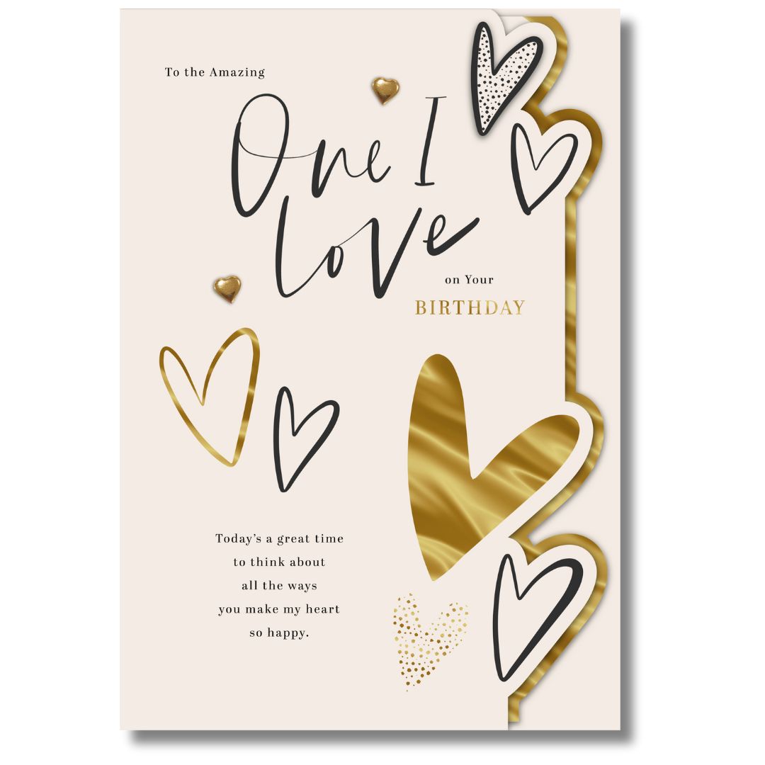 Hallmark To The Amazing One I Love On Your Birthday Greeting Card