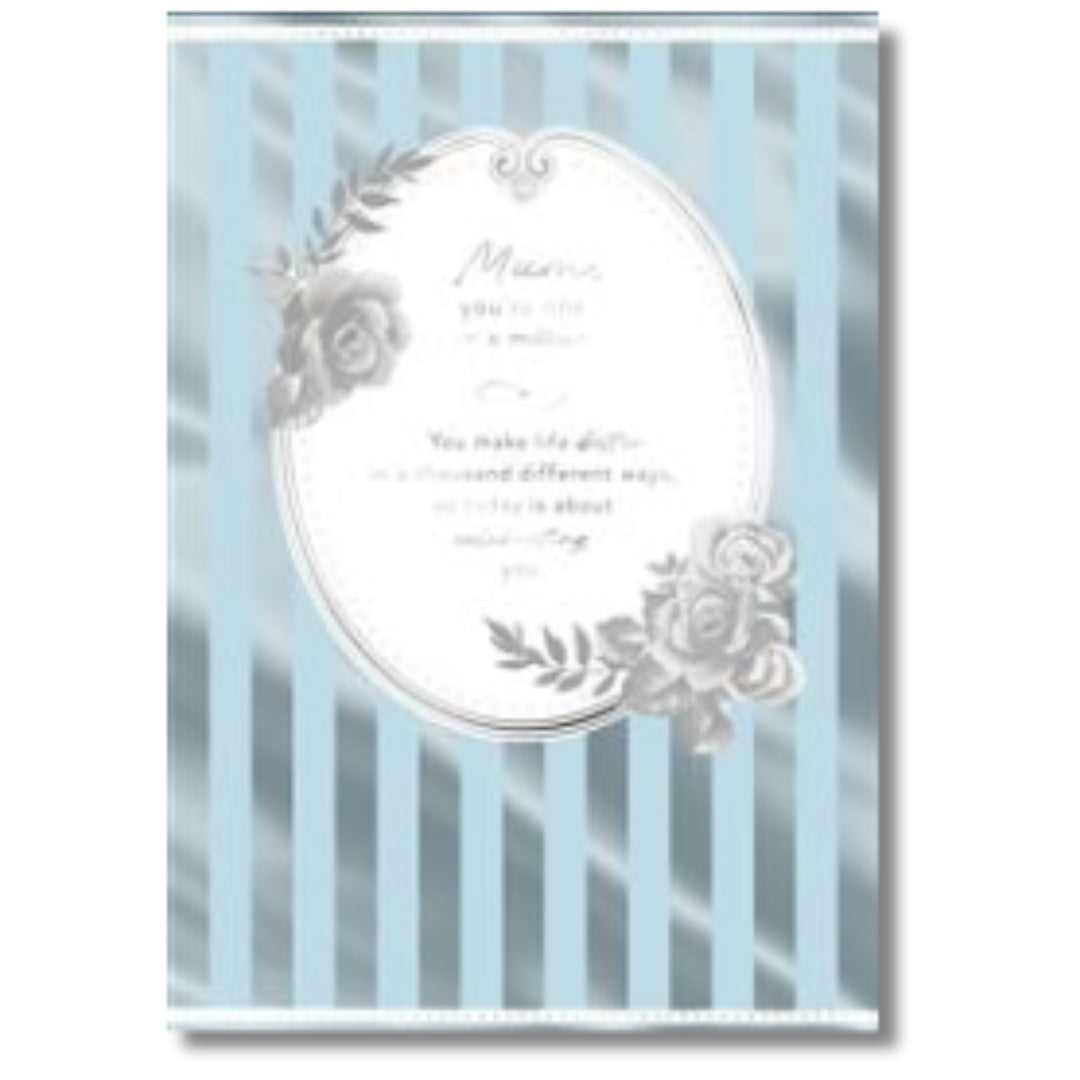 Hallmark Mum You're One In A Million Birthday - Greeting Card