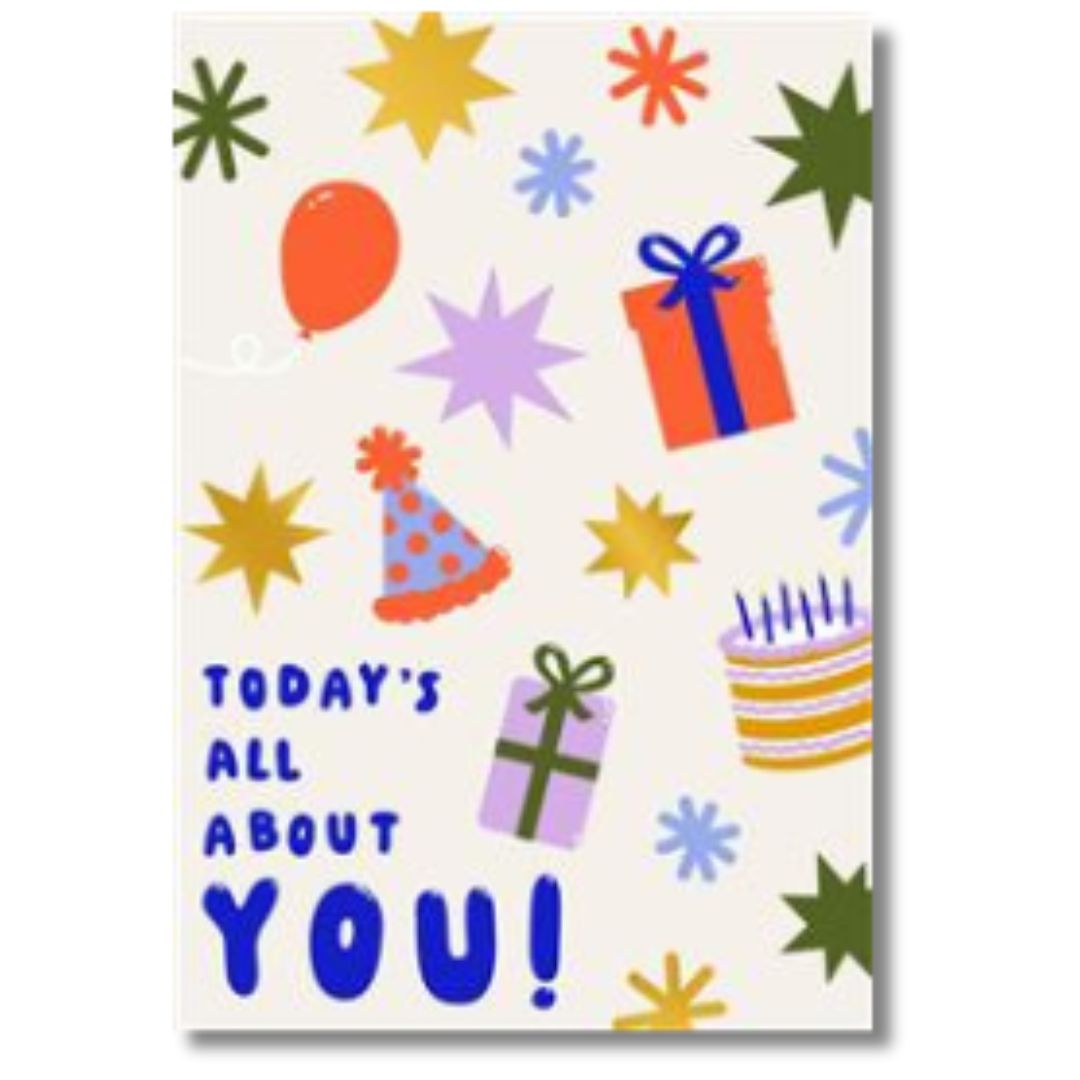 Hallmark Today's All About You! Birthday - Greeting Card
