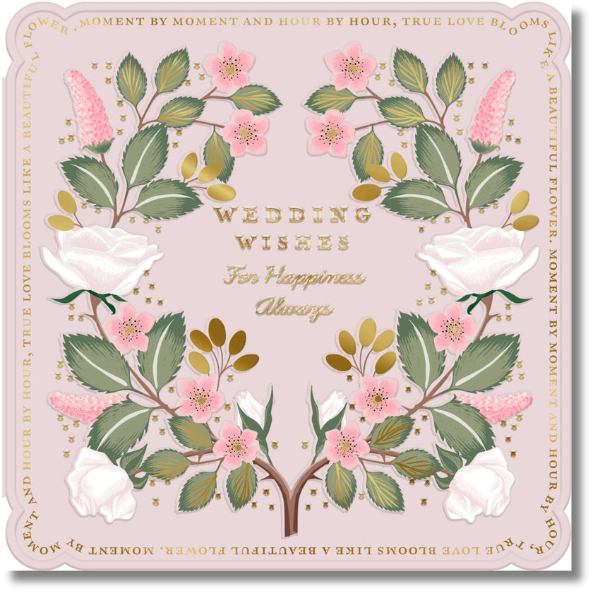 Hallmark Wedding Wishes For Happiness Always - Greeting Card