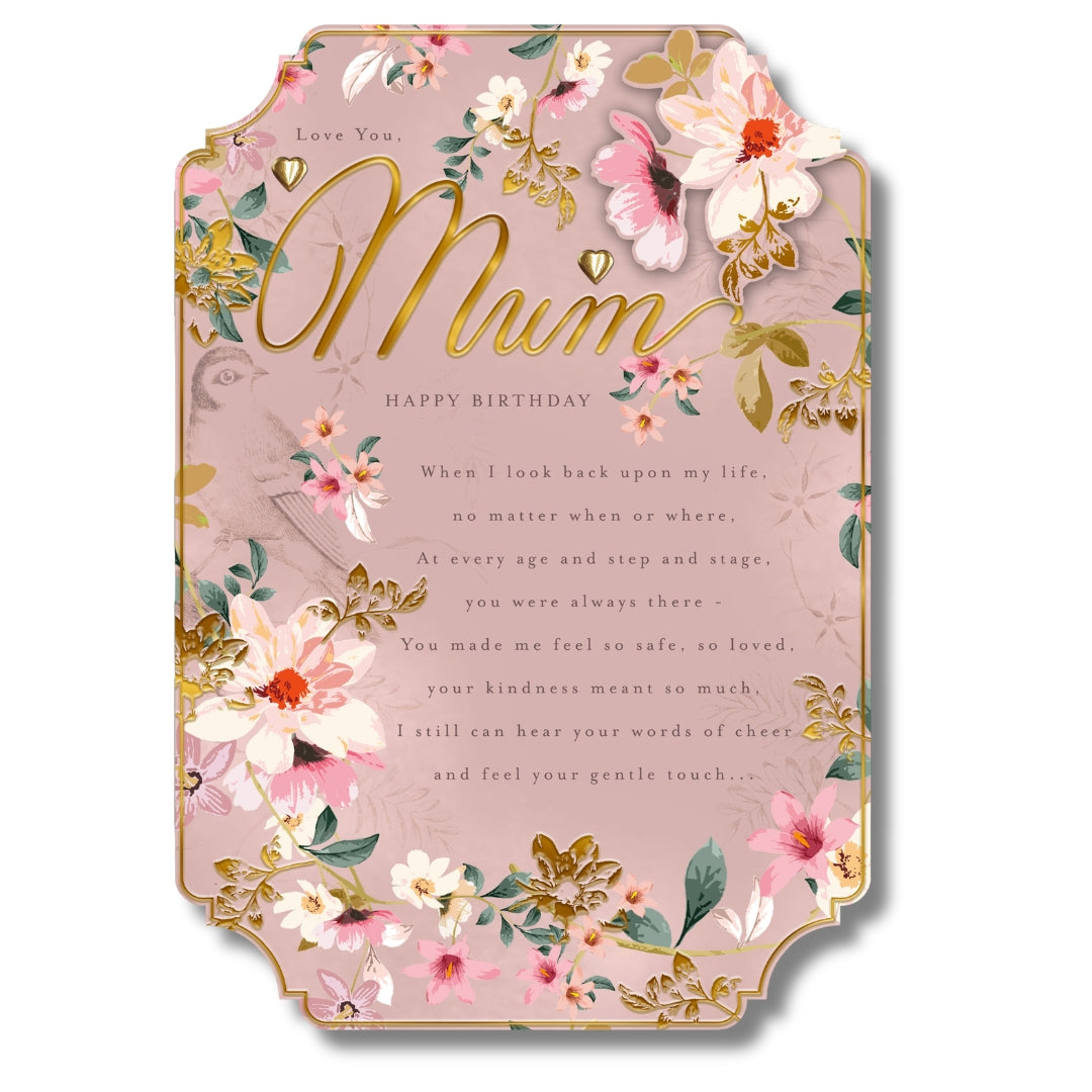 Hallmark Love You Mum Happy Birthday - Greeting Card