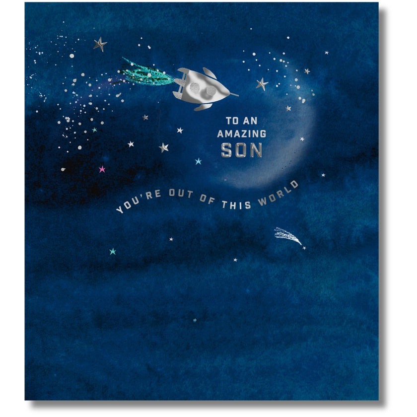 Hallmark To An Amazing Son Birthday - Greeting Card