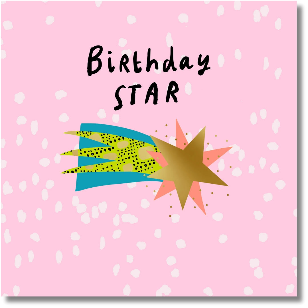 Hallmark Birthday Star Greeting Card