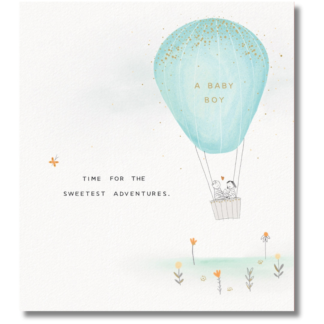 Hallmark A Baby Boy - Greeting Card