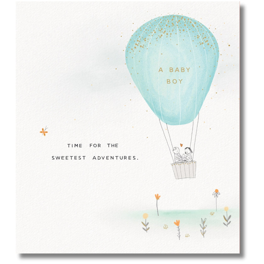 Hallmark A Baby Boy - Greeting Card
