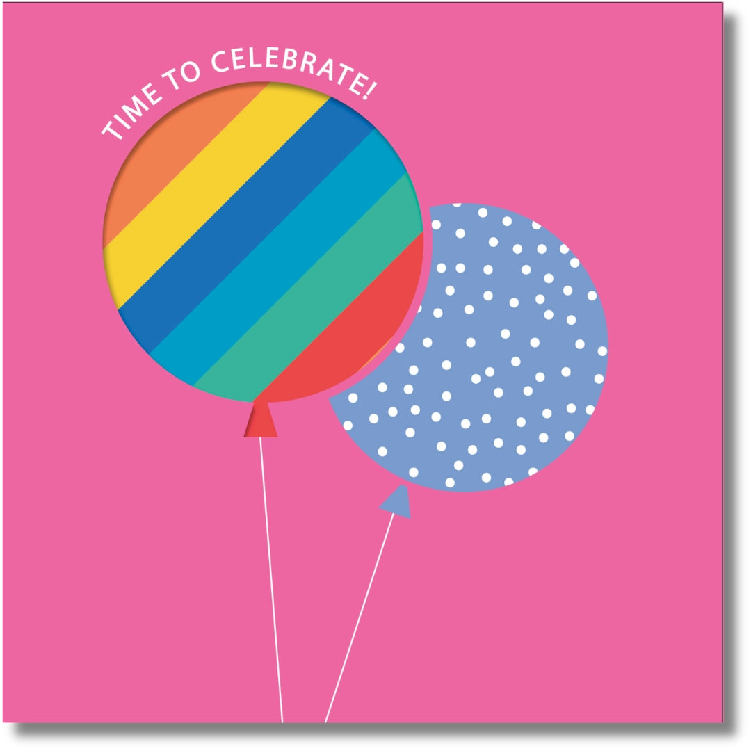 Hallmark Time To Celebrate! - Blank Greeting Card