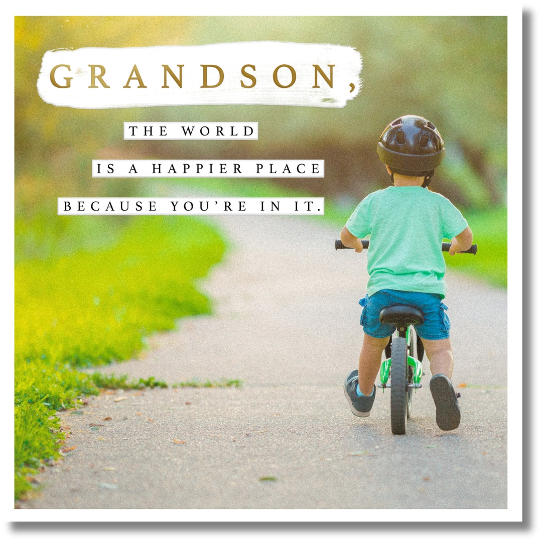 Hallmark Grandson - Blank Greeting Card