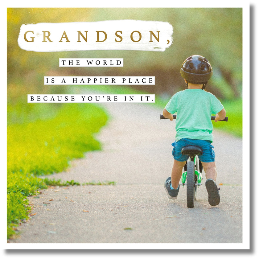 Hallmark Grandson - Blank Greeting Card
