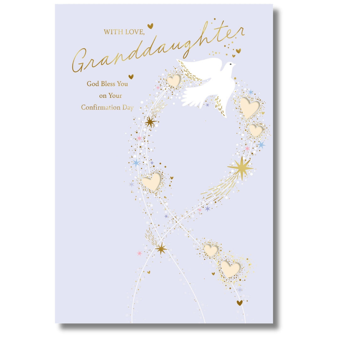 Hallmark With Love, Granddaughter Confirmation Day - Greeting Card