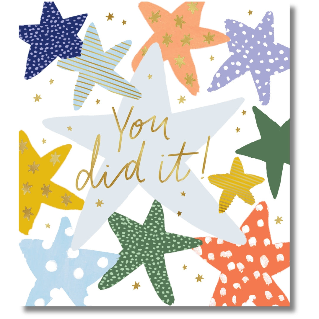 Hallmark You Did It! - Greeting Card