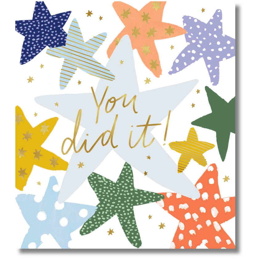Hallmark You Did It! - Greeting Card