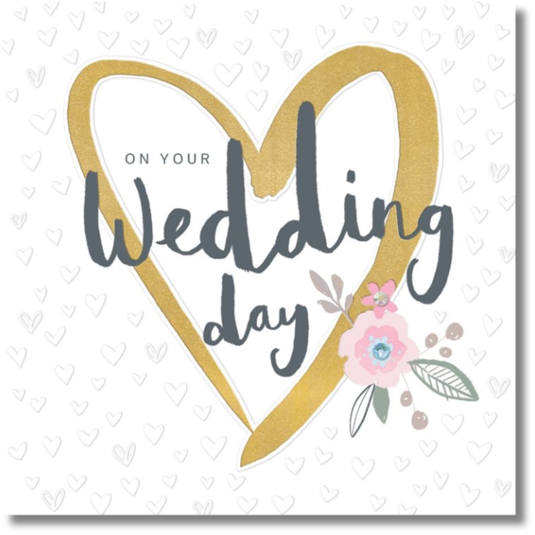 Rachel Ellen On Your Wedding Day - Greeting Card