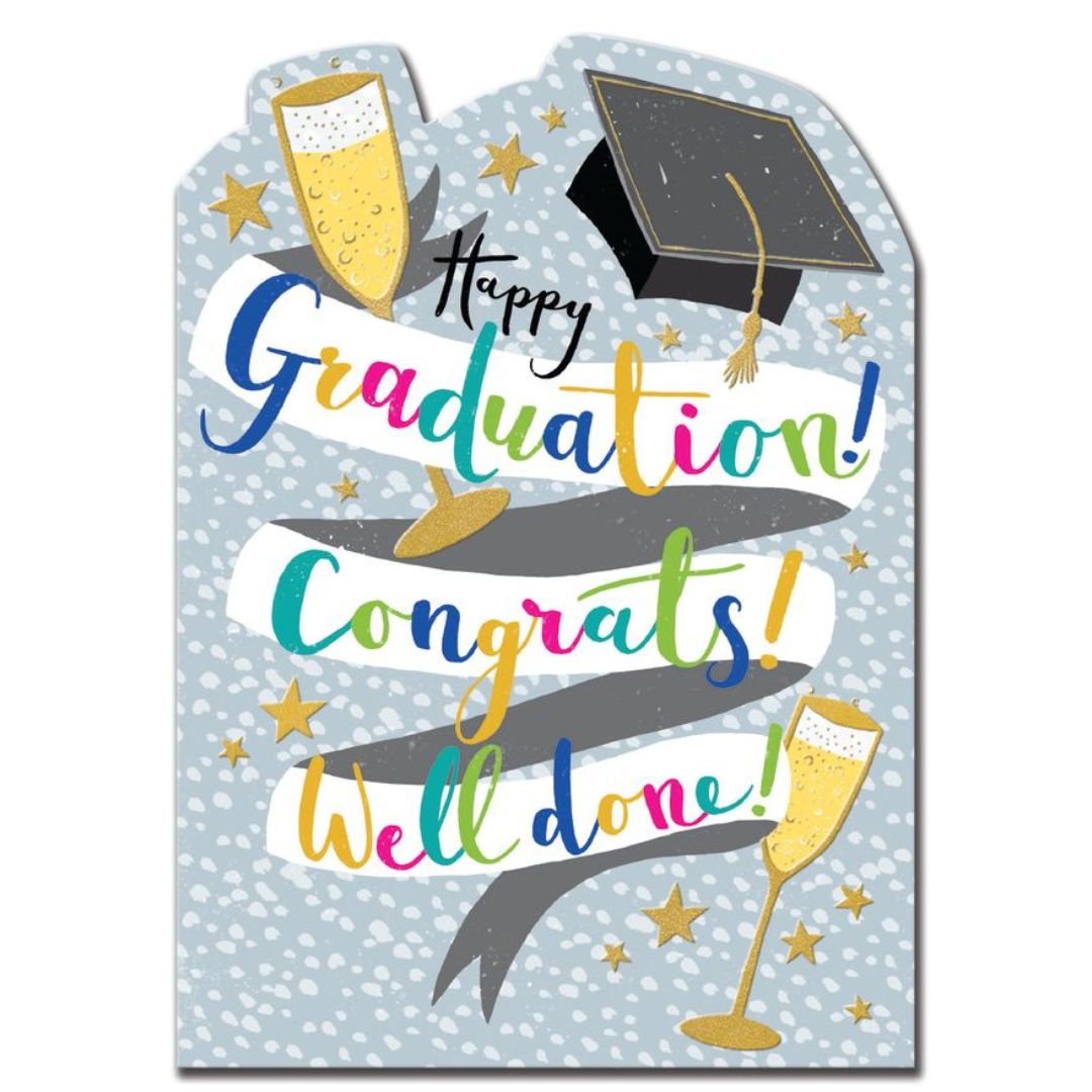 R.E. Happy Graduation - Greeting Card