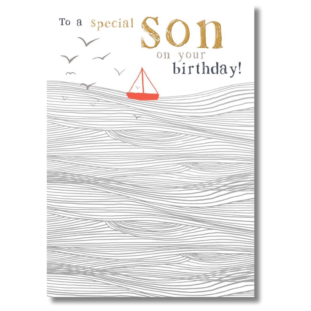 To A Special Son On Your Birthday Card