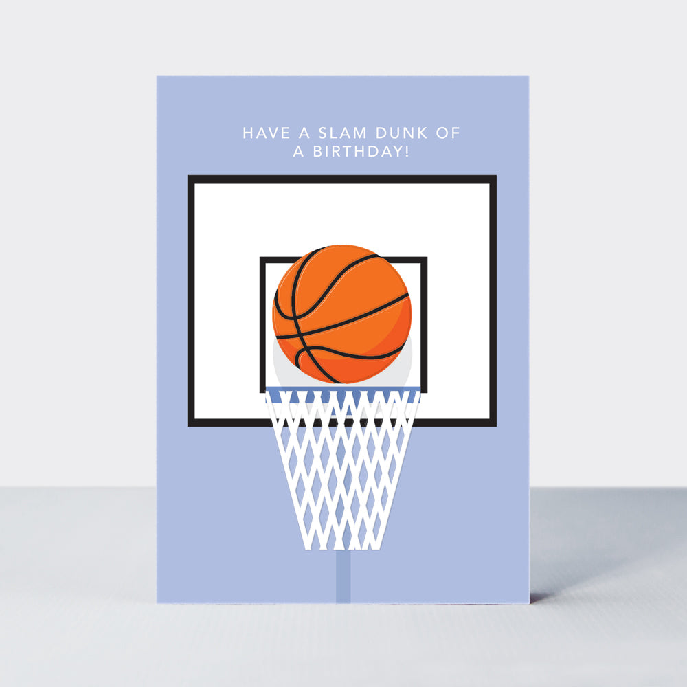 Rachel Ellen Have A Slam Dunk Of A Birthday! - Greeting Card