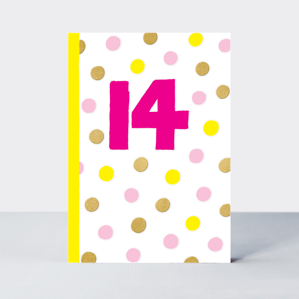 Rachel Ellen 14 Birthday - Greeting Card