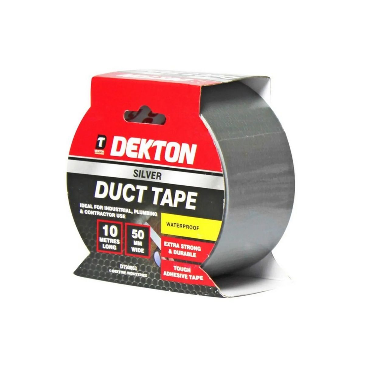 Dekton Waterproof Duct Tape 50mm x10m - Silver
