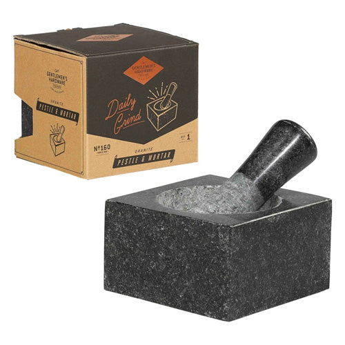 Gentlemen's Hardware - Granite Pestle & Mortar