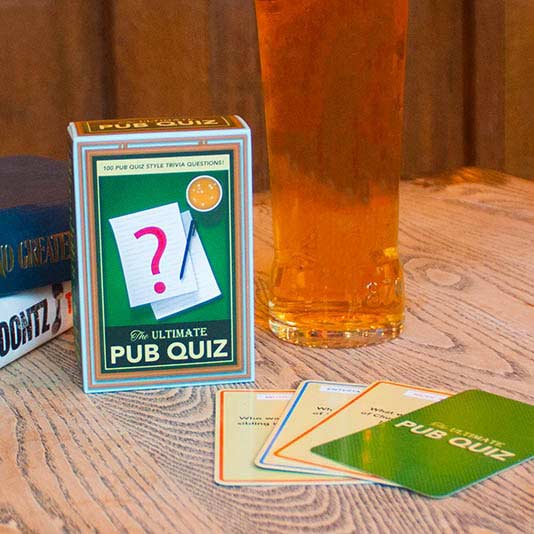 The Ultimate Pub Quiz Trivia Cards