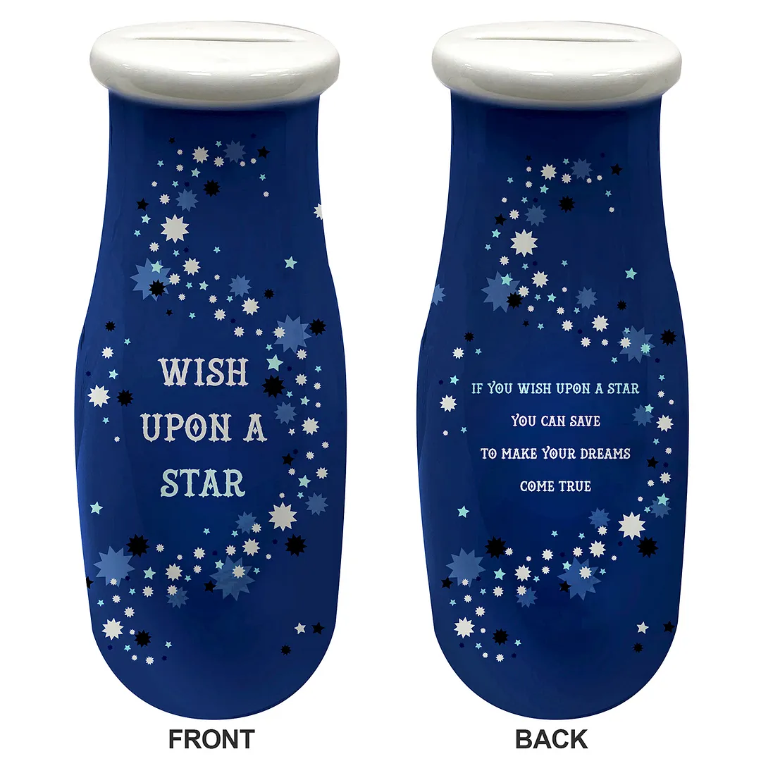 Pocket Pennies Wish Upon A Star Money Bottle