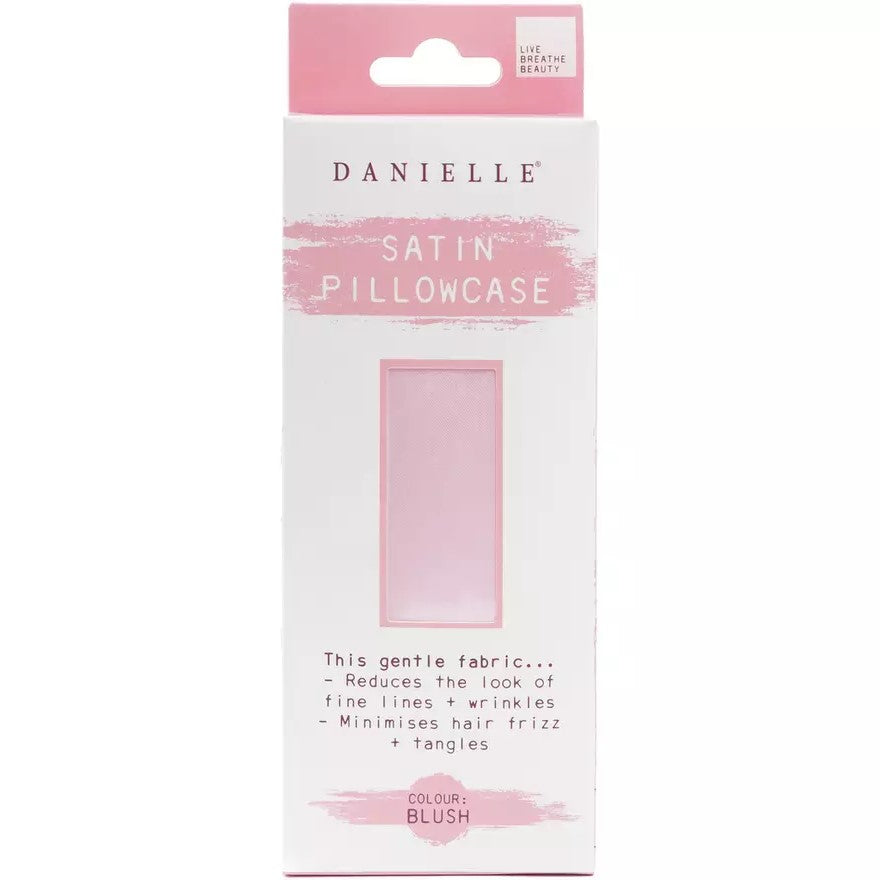 Danielle Satin Pillowcase Blush