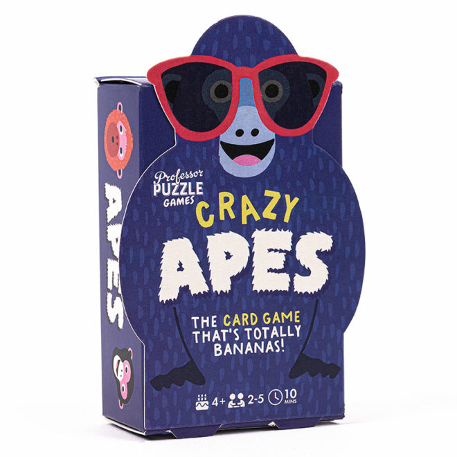 Professor Puzzle - Crazy Apes - Card Game