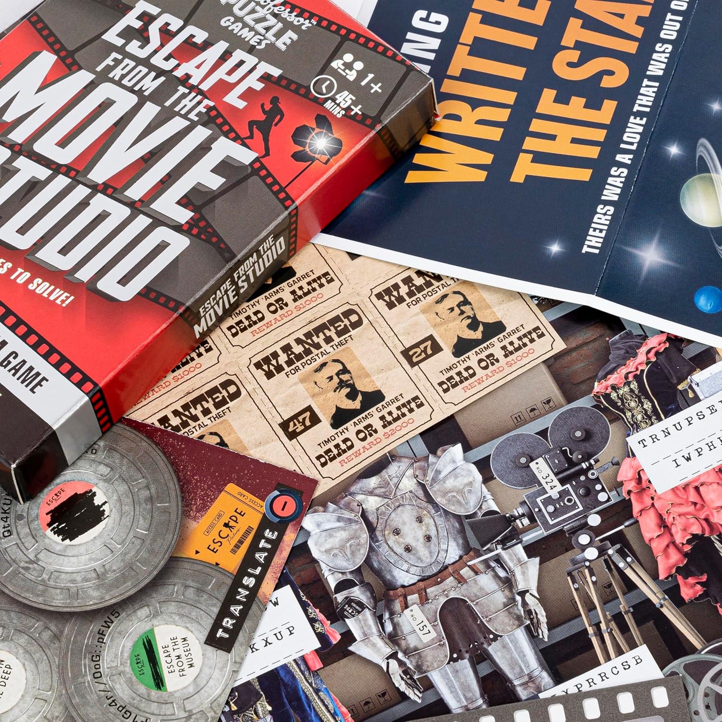 Professor Puzzle - Escape From The Movie Studio - Escape Room Game