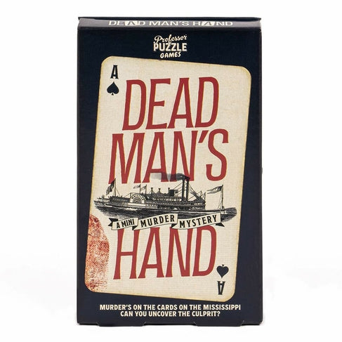 Professor Puzzle Dead Man’s Hand Mini Murder Mystery