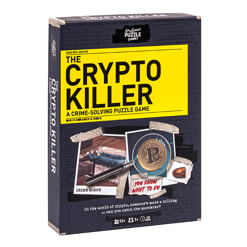 Professor Puzzle - The Crypto Killer - A Crime-Solving Card Game