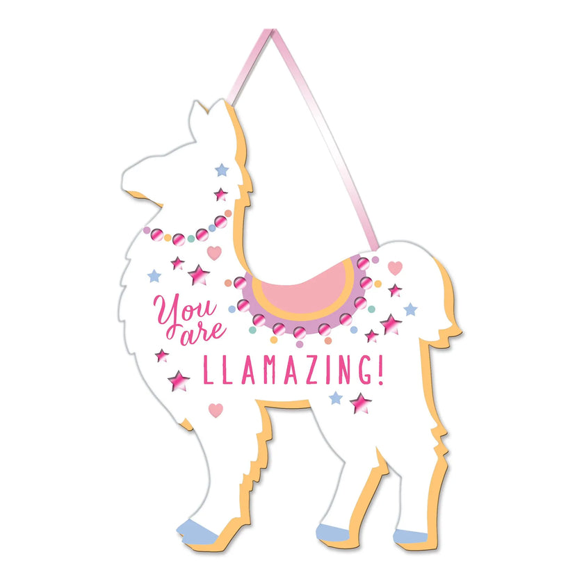 More Than Words Mirror Plaque 14 x 10cm - You Are Llamazing!