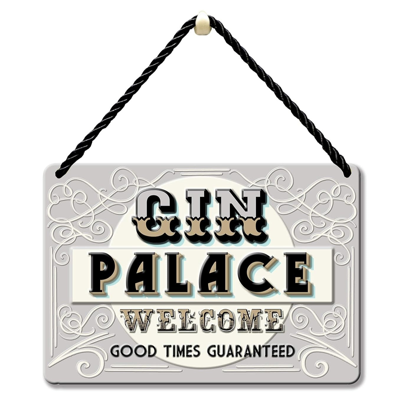Hang-Ups! Hanging Tin Plaques 11.5 x 16.5cm - Gin Palace