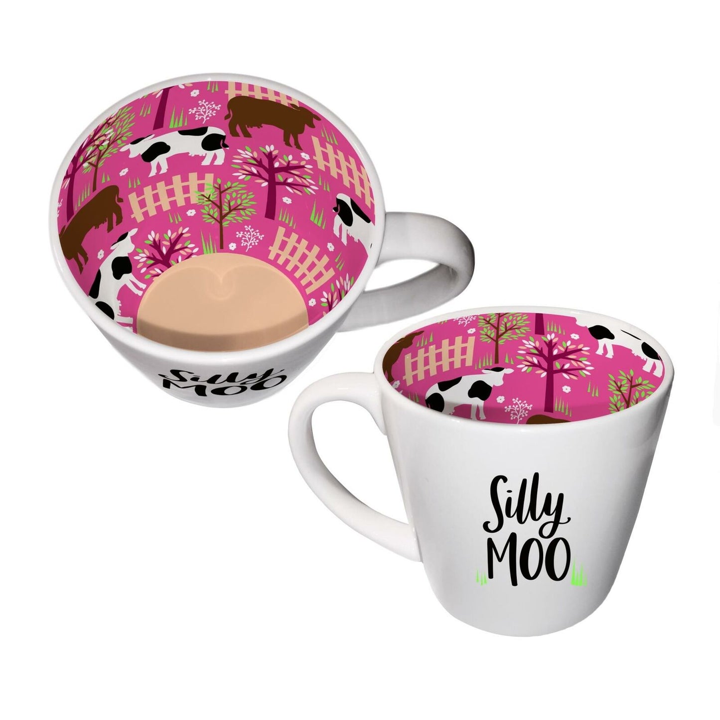 Inside Out Ceramic Mug with Gift Box – Silly Moo