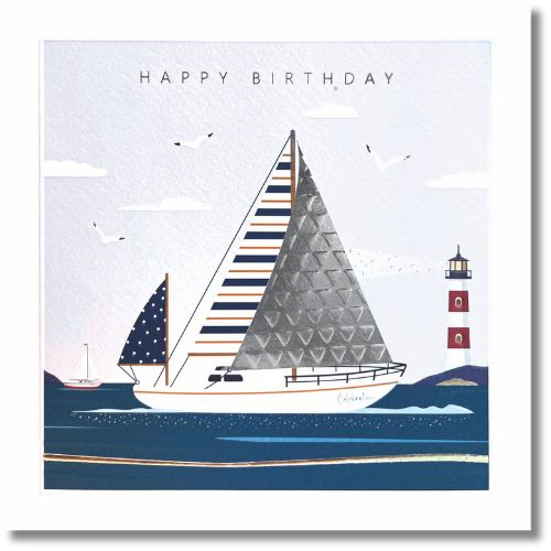 Tracks Happy Birthday - Greeting Card