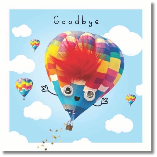Tracks Goodbye - Greeting Card