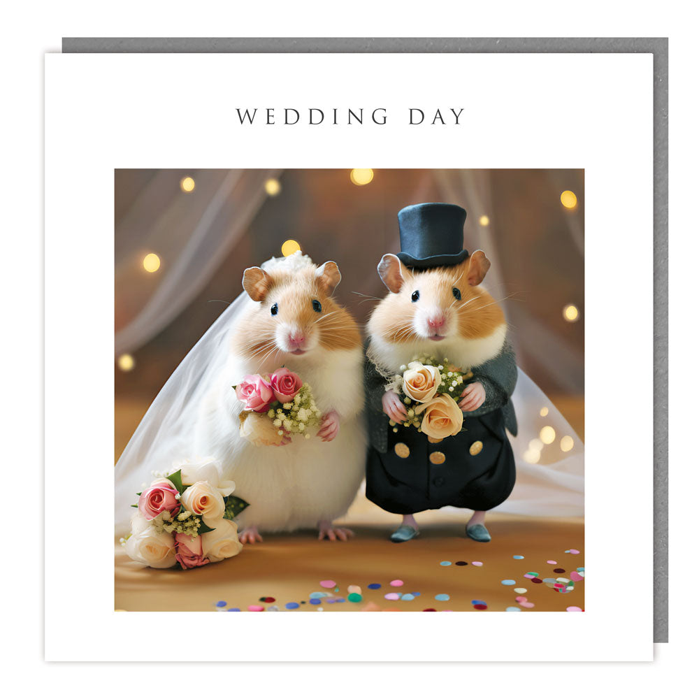 Tracks Wedding Day - Greeting Card