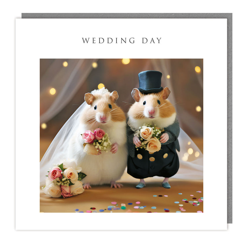 Tracks Wedding Day - Greeting Card