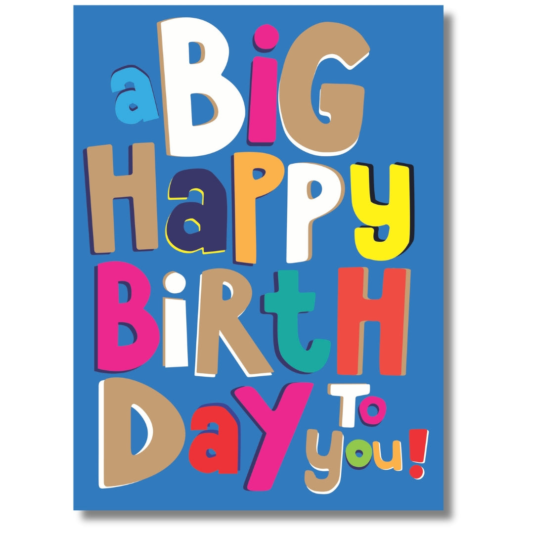 Tracks A Big Happy Birthday To You! - Greeting Card