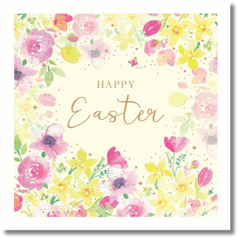 Tracks Happy Easter - Greeting Card