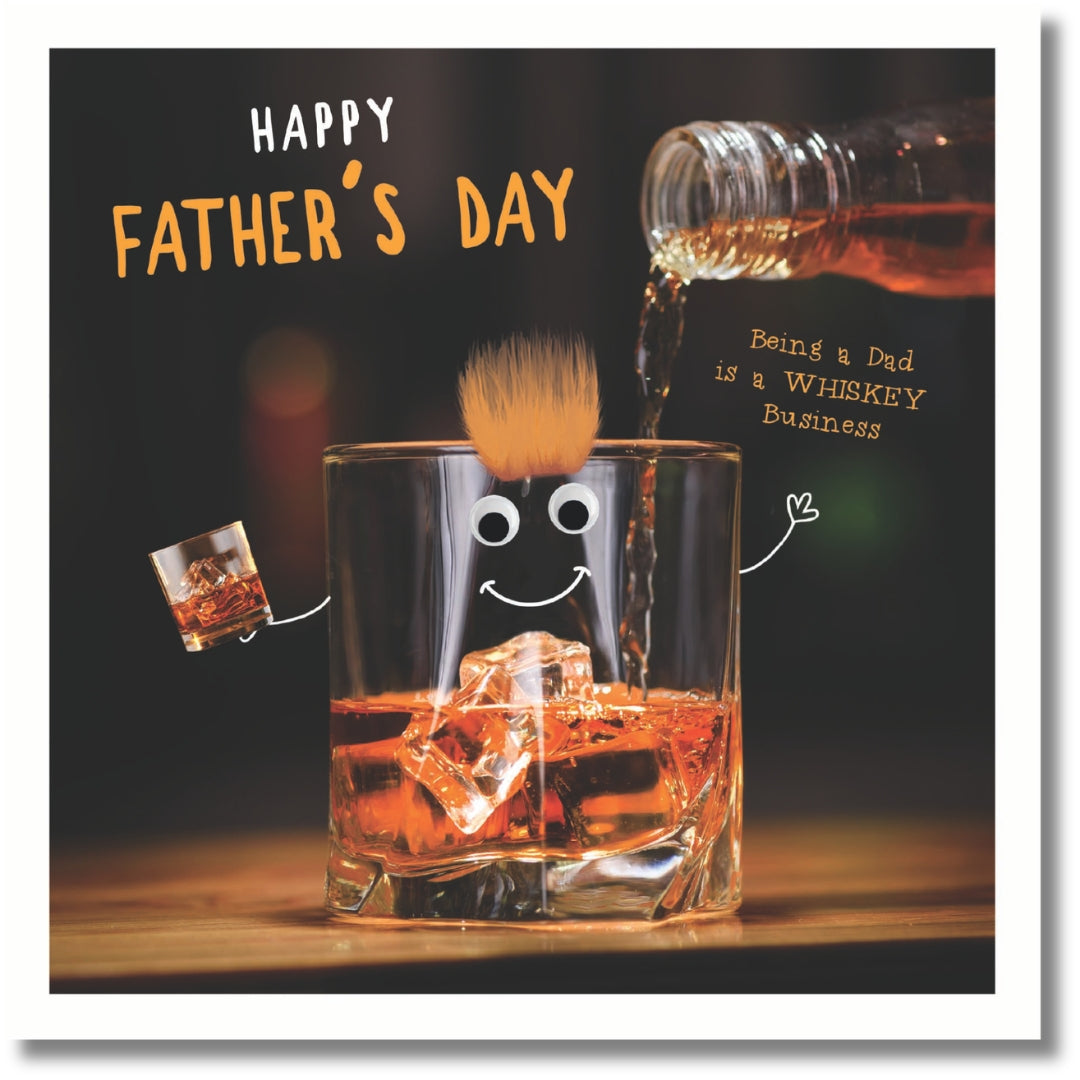 Tracks Happy Father's Day - Greeting Card
