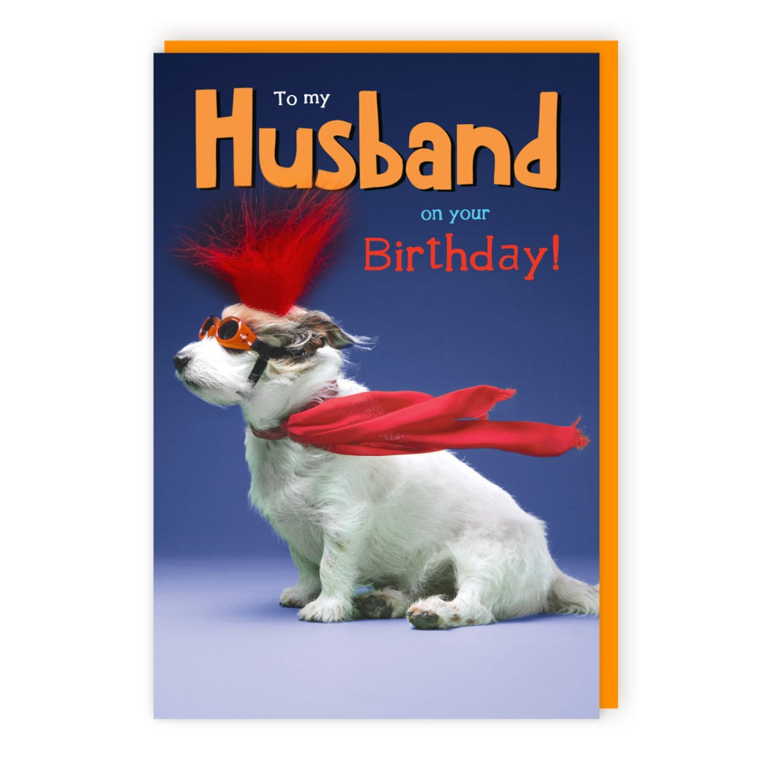 Tracks To My Husband On Your Birthday! - Greeting Card