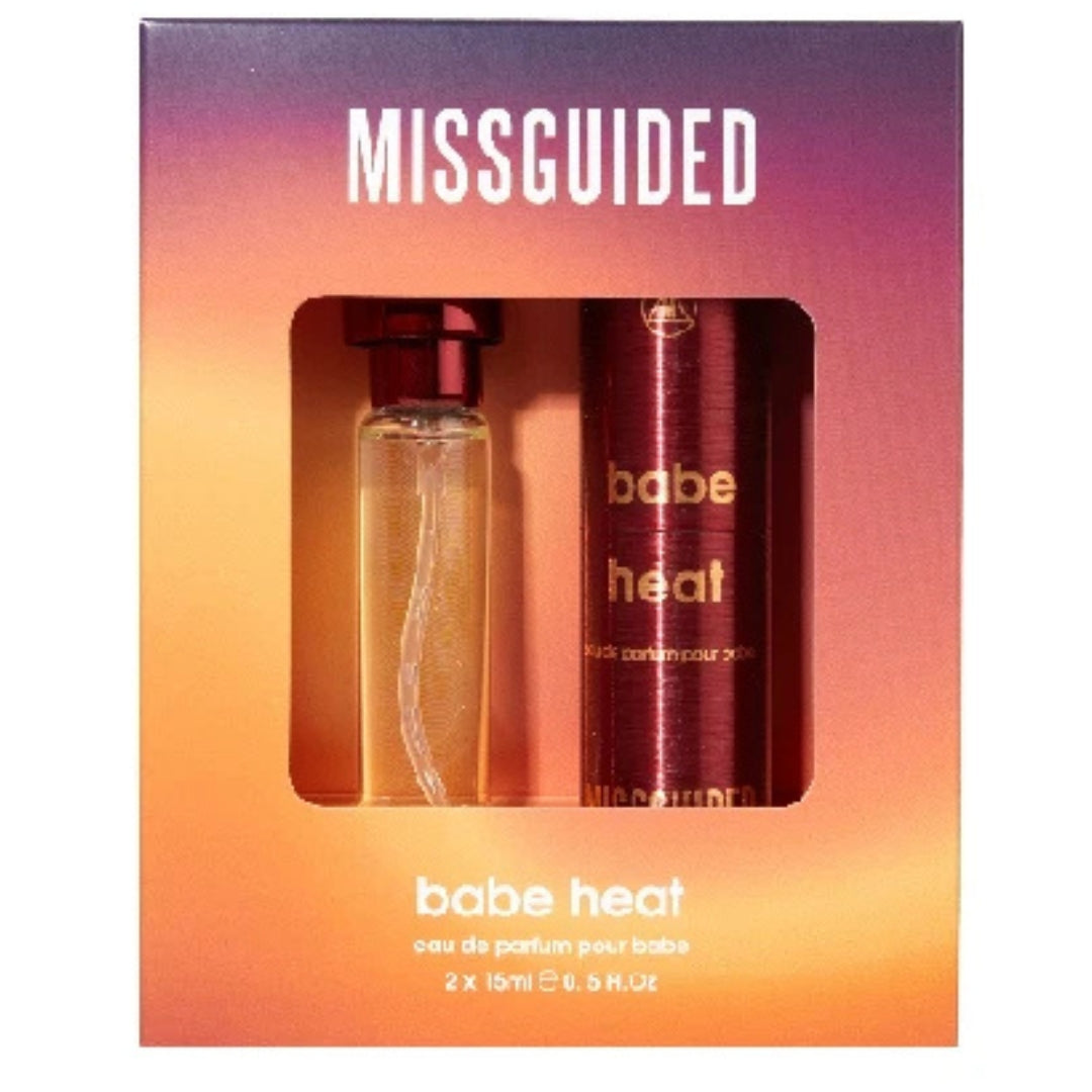 Missguided Feminine Eau De Parfum 2 x 15ml - Babe Heat