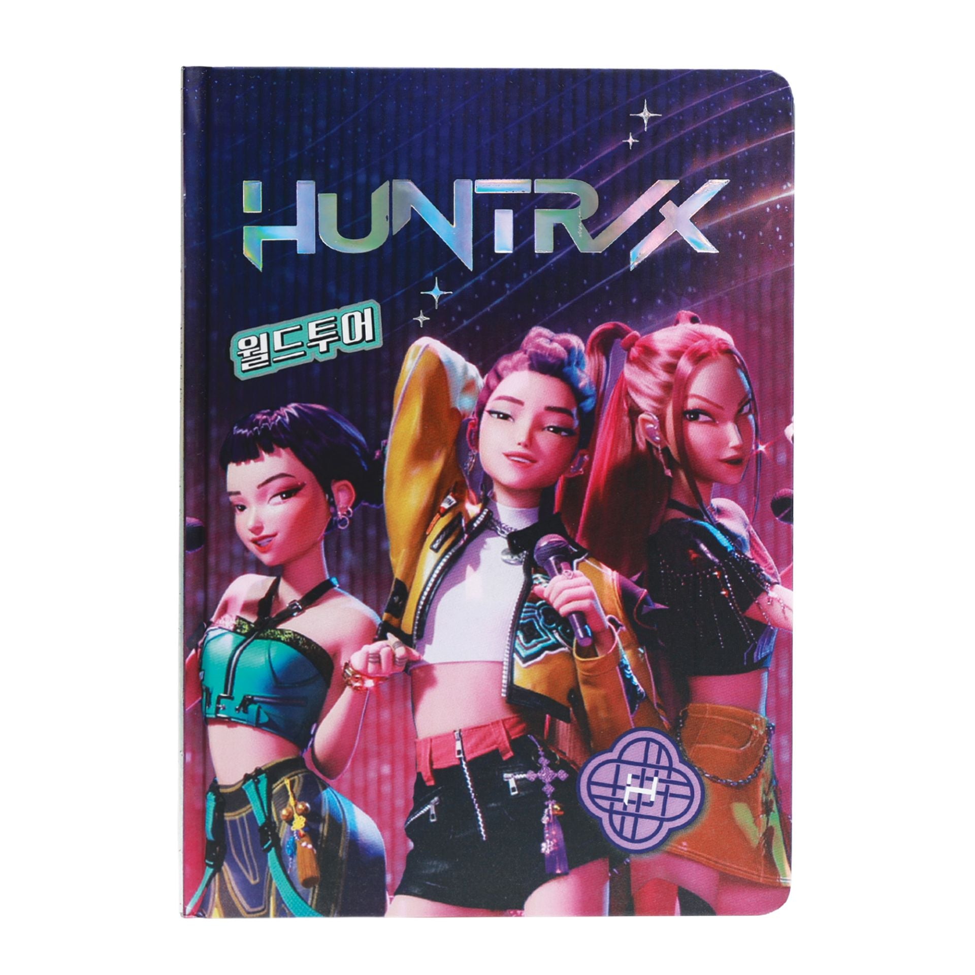 A5 Lined Notebook - Netflix - K-Pop Demon Hunters