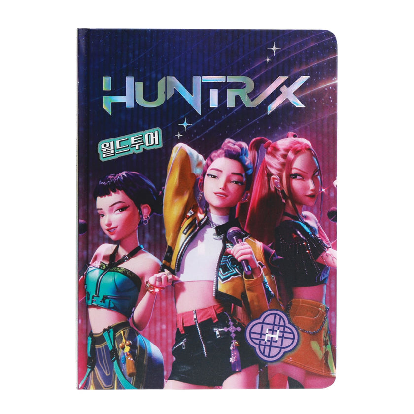 A5 Lined Notebook - Netflix - K-Pop Demon Hunters