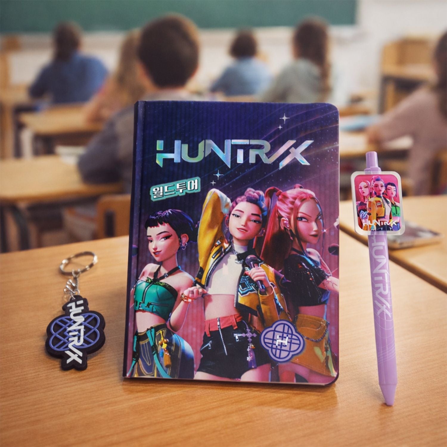 Lined Notebook Gift Set Of 3pcs - Netflix - K-Pop Demon Hunters