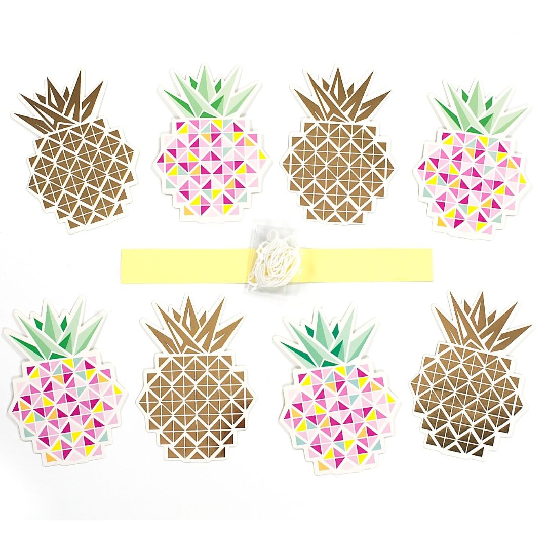 Make Your Own Pineapple Garland Kit