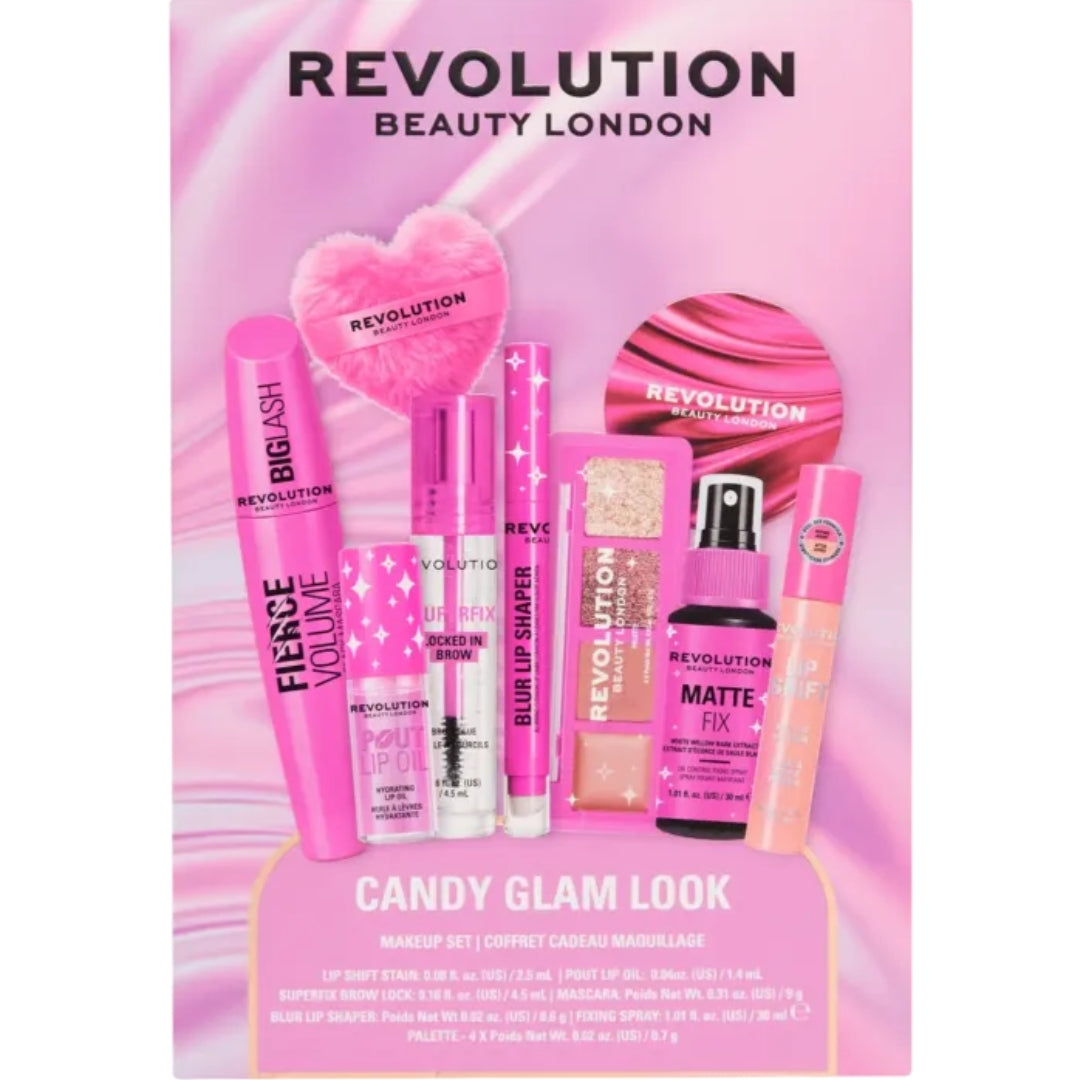 Revolution - Makeup Set - Candy Glam Look