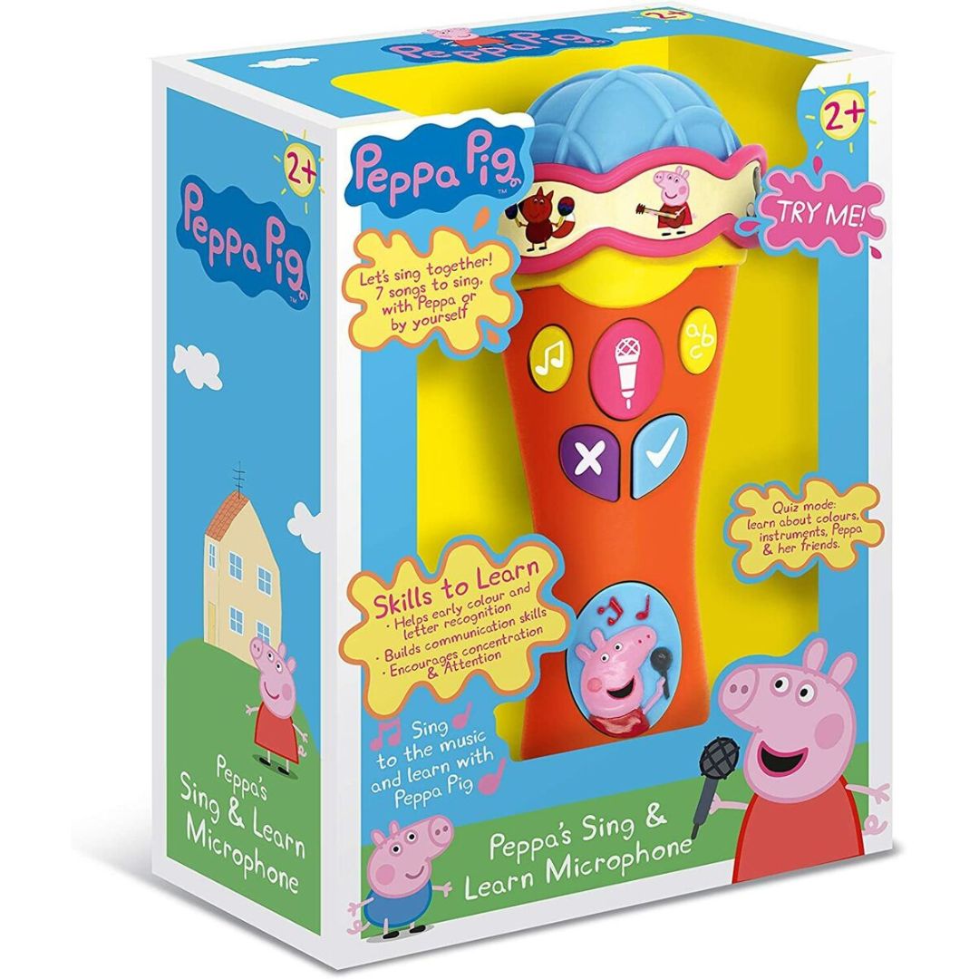 Peppa Pig - Peppa's Sing & Learn Microphone +2y