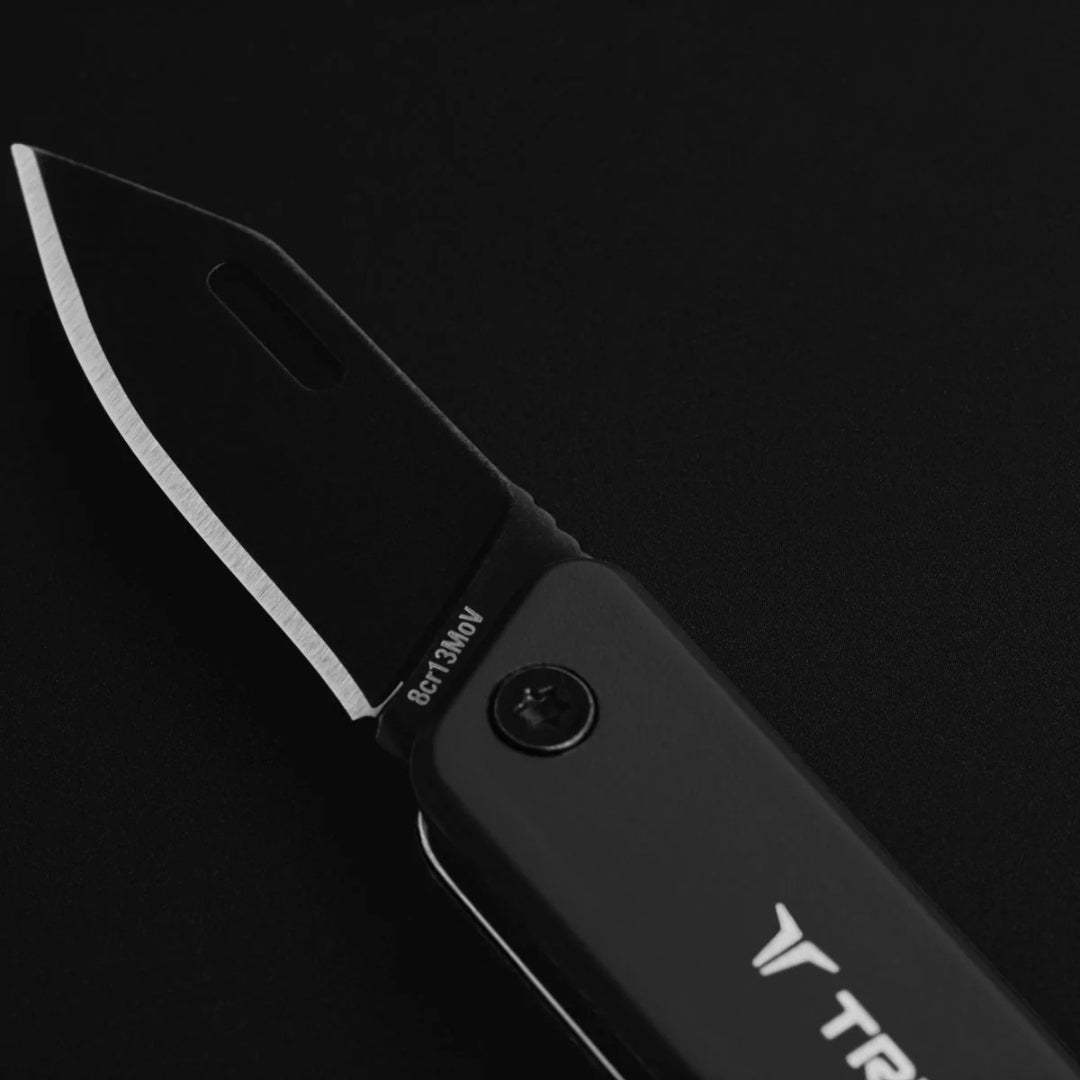 True Utility - Modern Keychain Knife - Grey