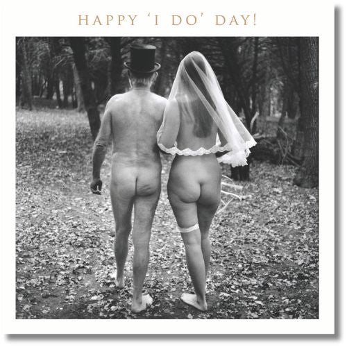 Tracks Happy 'I Do' Day! - Greeting Card