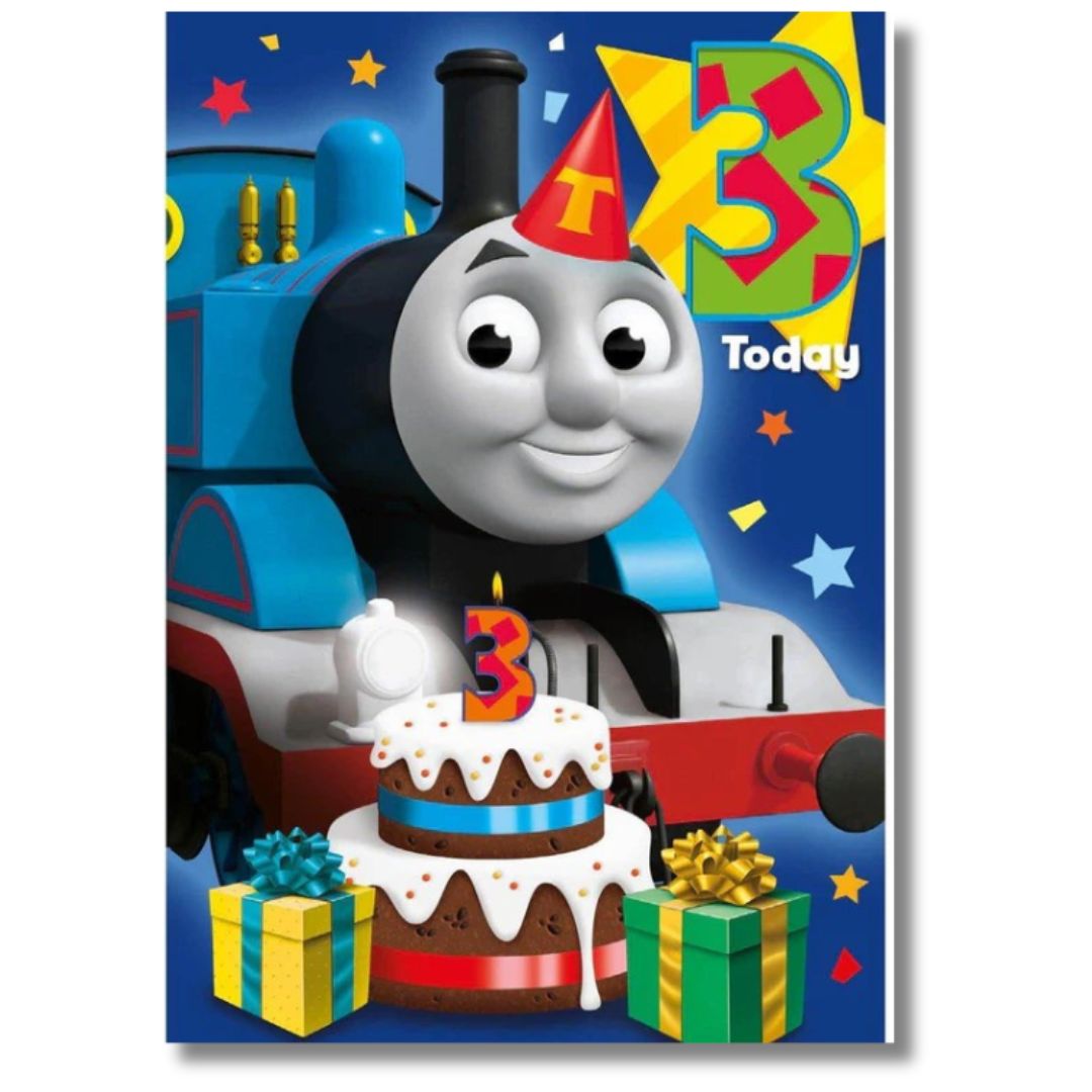 Thomas & Friends 3 Today - Greeting Card